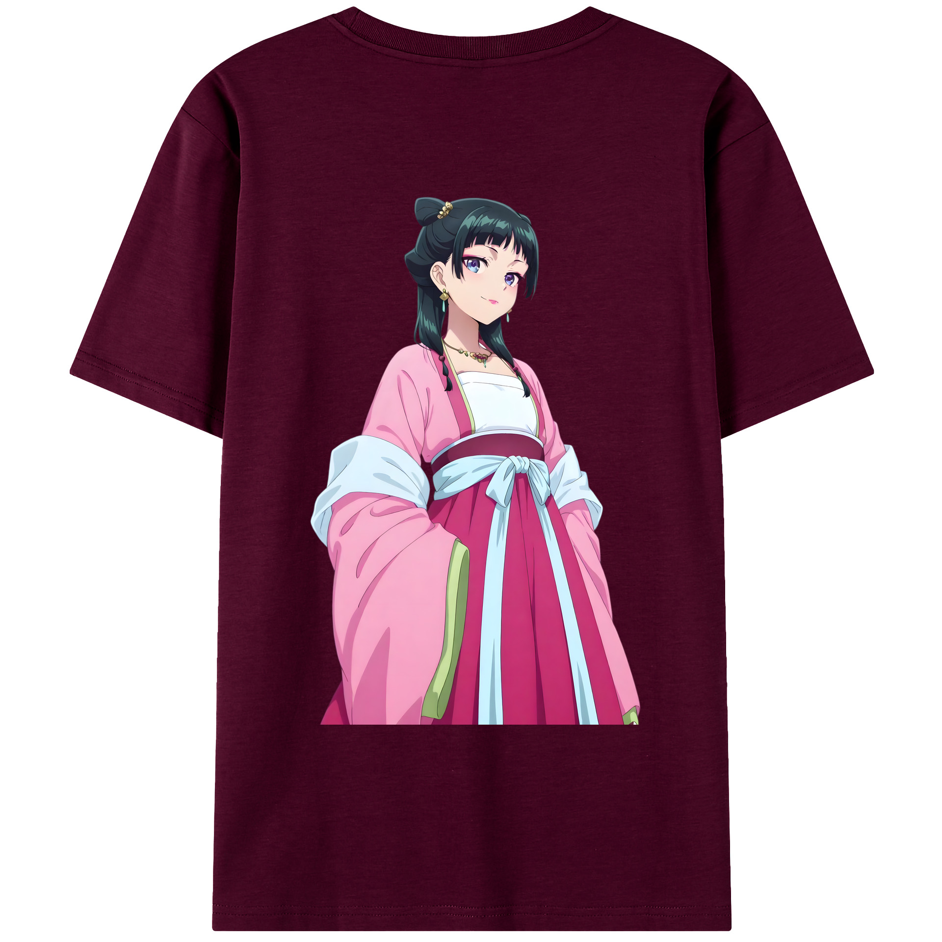 （画像用） 薬屋のひとりごと The Apothecary Diaries レディース半袖Tシャツ(バックプリント)